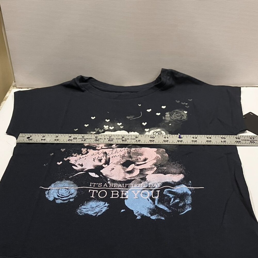 Hudson Girls NEW Tee Shirt It's a Beautiful Day to be YOU !  Short Sleeve Size M